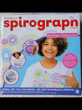 Spirograph Fabric Designer Spiral Art Kit 2024- Ages 8+